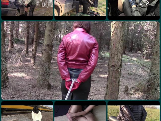 30 x amateur wife in handcuffs: Winter, Spring 2015