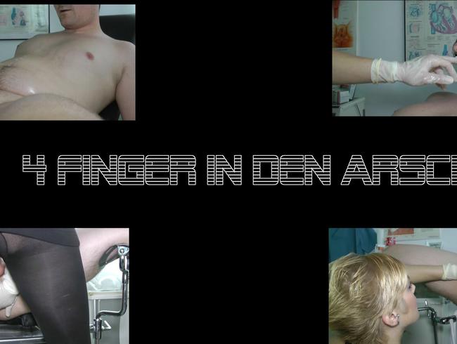 4 Finger i.d. Arsch