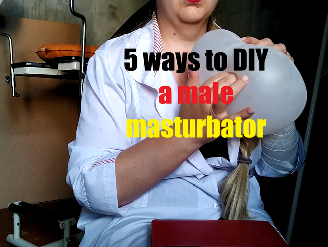 5 ways to DIY a male masturbator