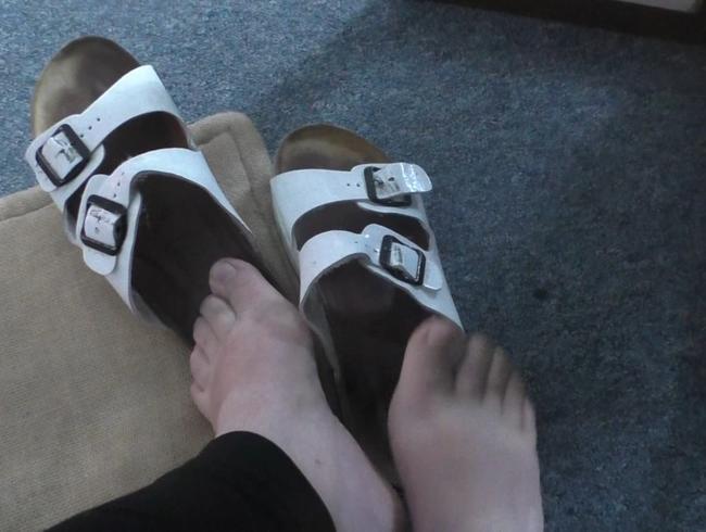 Abgelatschte geile Birkenstocks