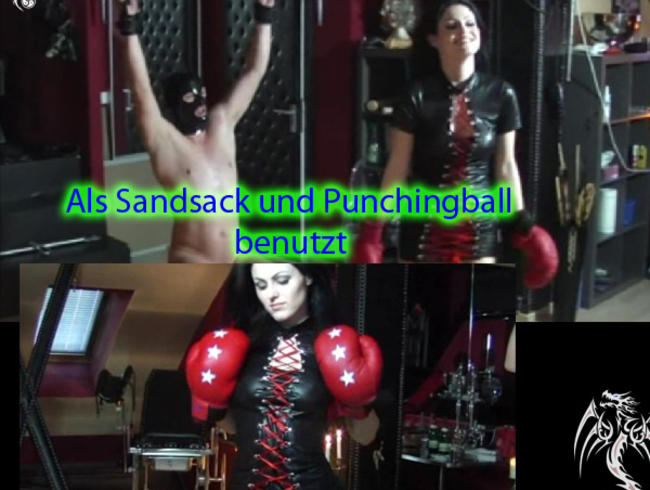 Als Sandsach und Punchingball benutzt