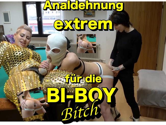 Analdehnung extrem..Für die Bi-Boy Bitch