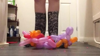 Ari Balloons Crush Pop Wellies Fetish