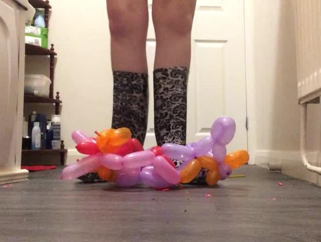 Ari Balloons Crush Pop Wellies Fetish