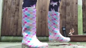 Arikajira Smash Toy Glass Wellies BBW 3