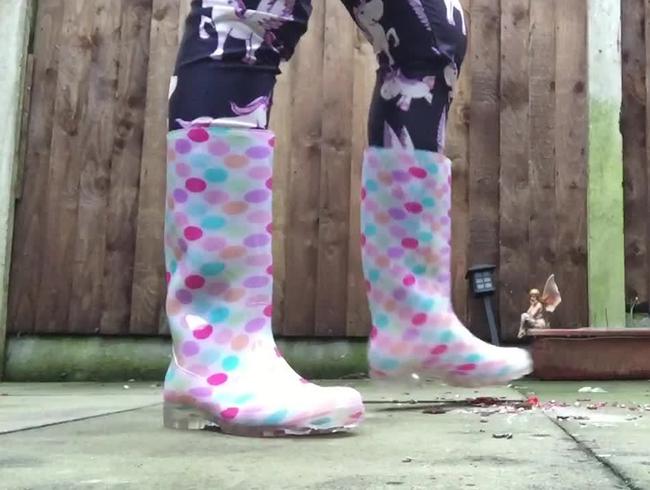 Arikajira Smash Toy Glass Wellies BBW 3