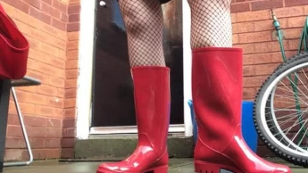 Arikajira Wellies Splash Fetish BBW 2