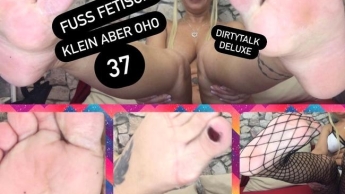 Arschgeiler Feierabend  mit Fuß SEX -Fetisch