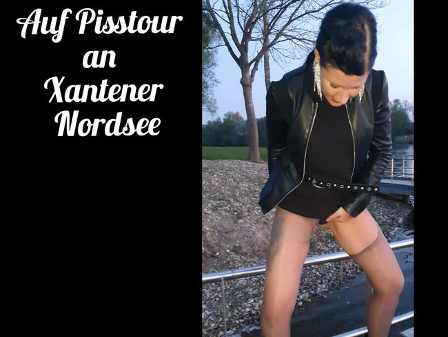 Auf Pisstour an xantener Nordsee