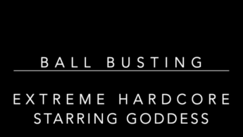 BALL BUSTING (DILDO) – EXTREMER HARDCORE