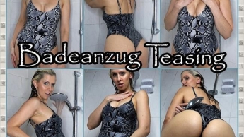 Badeanzug Teasing