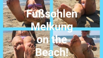 Barfuß Melkung in the Beach!