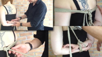 Bondage-Tutorial: Teil 13 – Takate Kote – 1 Seil