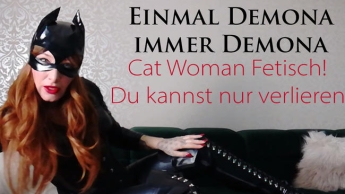 Cat Woman Fetisch! Du kannst nur verlieren!   | by Lady_Demona