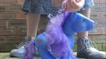 Crush My Pony Toy Shoe Fetish