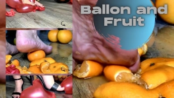 Crushing von Ballons und Obst! (Wunschclip)