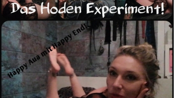 Das Hoden Experiment! Happy Aua mit Happy End!