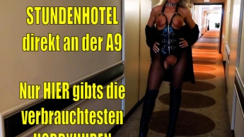 Das verruchte STUNDENHOTEL direkt an der A9 | HIER trifft man nur die geilsten AO Hobbyhuren…!