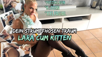 Dein Strumpfhosen Traum. Lara Cum Kitten (Unser geilster Clip)