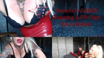 Demona´s GAME- SMEARING & PP Play- bis zum Exitus!