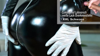 Der geilste Latex Fick Arsch im Netz