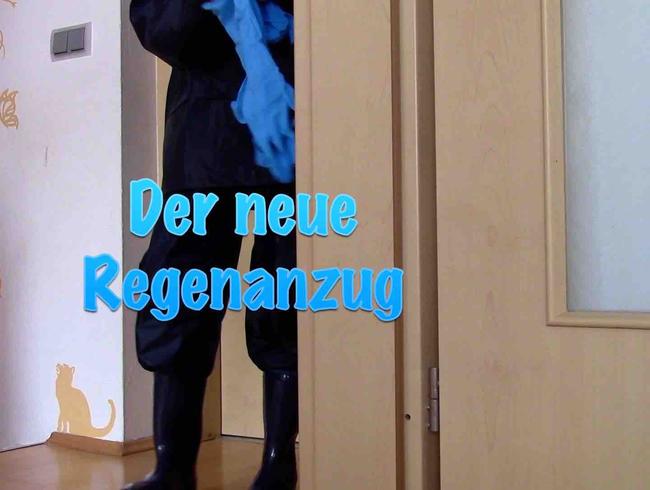 Der neue Regenanzug