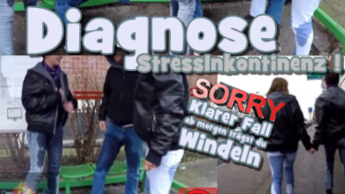 Diagnose StressInkontinenz – ab morgen trägst du Windeln.