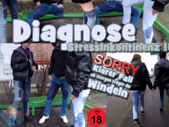 Diagnose StressInkontinenz – ab morgen trägst du Windeln.