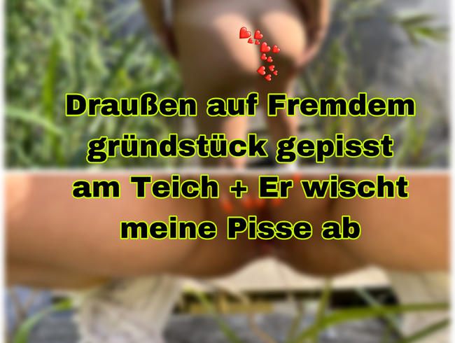 Draußen beim Pinkeln bei Fremden gefilmt