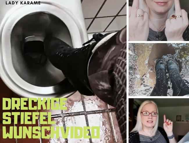 Dreckige Stiefel – Wunschvideo POV