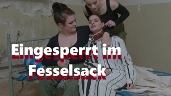 Eingesperrt im Fesselsack