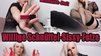 Erziehung zur Schnüffel-Sissy-Fotze