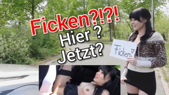 Ficken? Hier ? Jetzt ? Sofort ! Dein Ernst? in HighHeels und Nylons Public gefickt