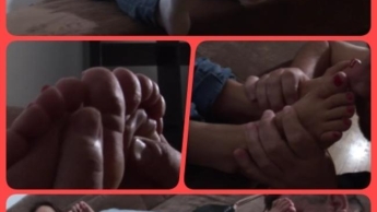 Foot and toe fetish