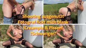 Fotograf nutzt Shooting scharmlos aus. Creampie NS Schwanger?