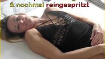 Fremdsperma rausgefickt & nochmal reingespritz