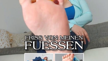 Friss von meinen Füssen