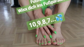 Fußfetisch-Wixx dich ins Fussparadies