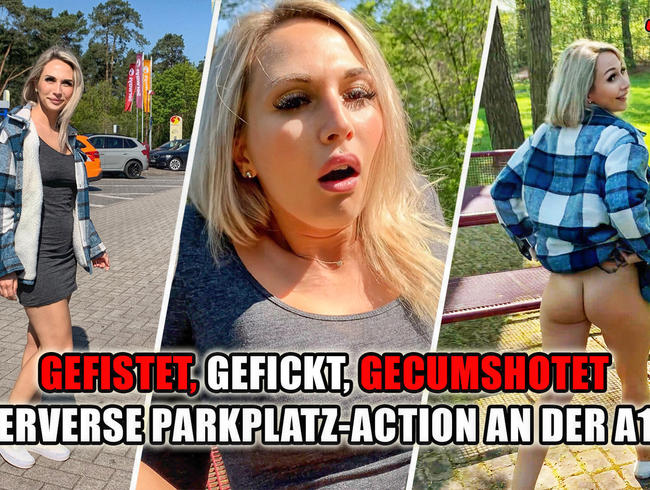 GEFISTET, GEFICKT, GECUMSHOTET – perverse Parkplatz-Action an der A13