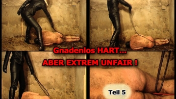 Gnadenlos HART…ABER EXREM UNFAIR! -Angespuckt und extrem ausgepeitscht mit der BullWhip ! – Teil 5