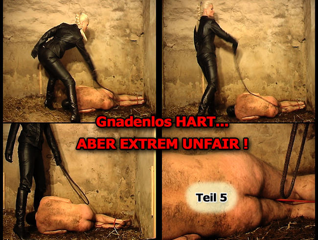 Gnadenlos HART…ABER EXREM UNFAIR! -Angespuckt und extrem ausgepeitscht mit der BullWhip ! – Teil 5