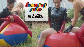 Gummiballfisten in Latex