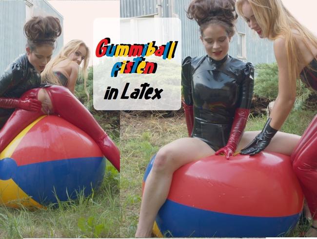 Gummiballfisten in Latex