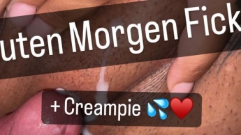 Guten Morgen Fick mit meinem Stiefbruder + Creampie!