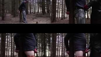 Hand job in forrest