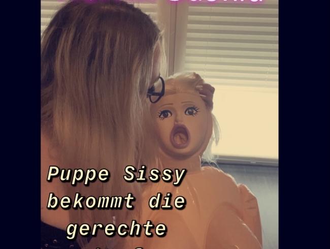 Herrin demütigt ihre Sissy Puppe!