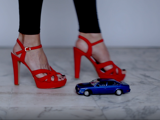 Hot Heels & Cute car