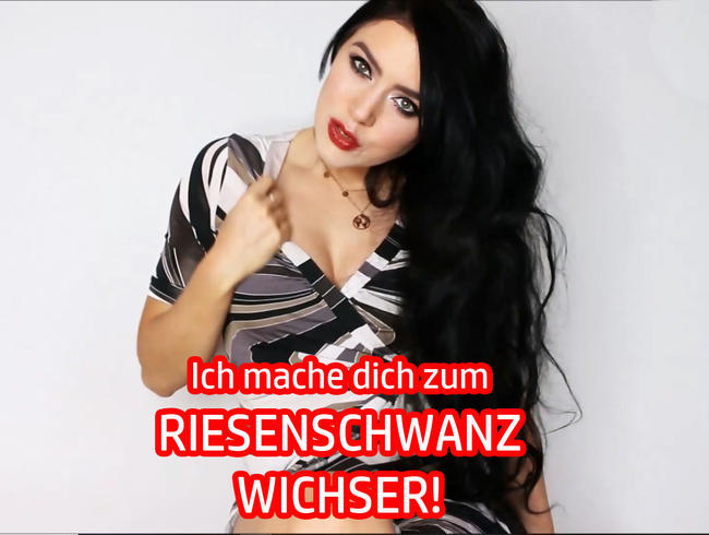 Ich mache dich zum RIESENSCHWANZ-WICHSER!