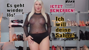 Ich will deine Sahne! Jetzt bewerben!