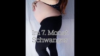 Im 7. Monat Schwanger